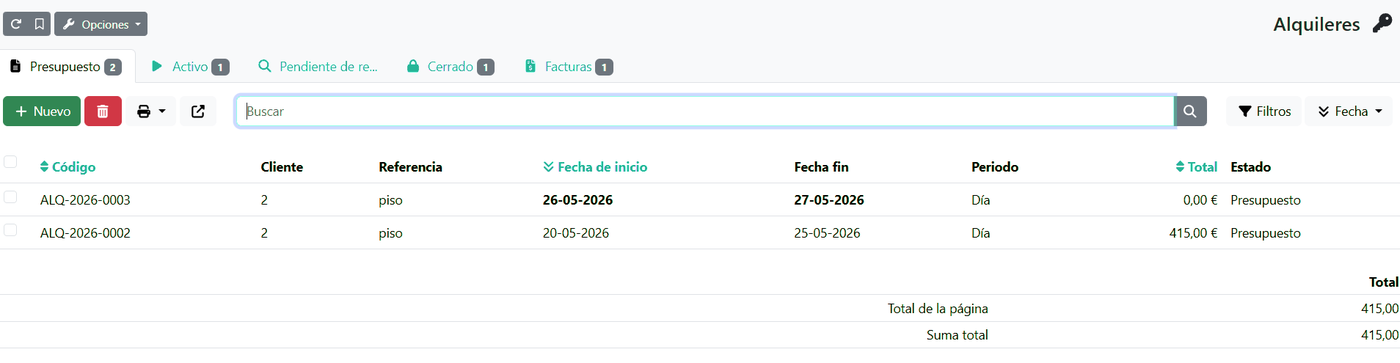 Altres operacions