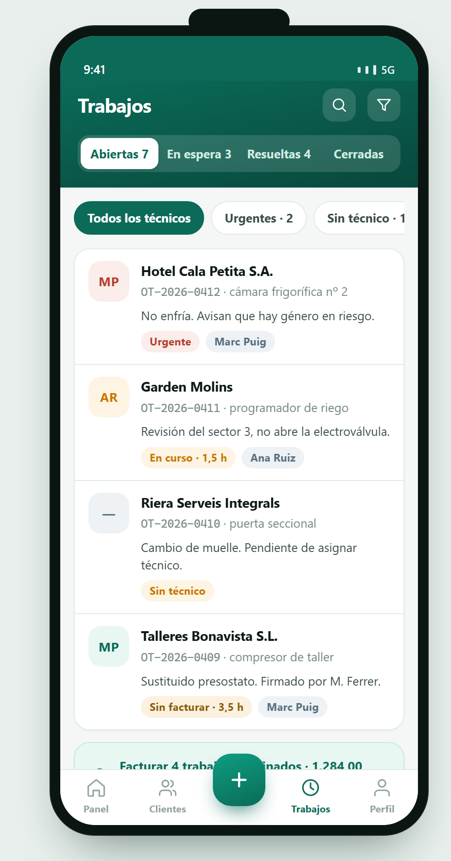 Y si miras el negocio, no solo las ventas