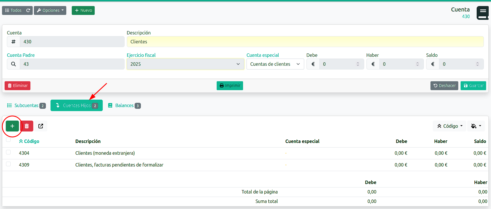 Com afegir un compte comptable