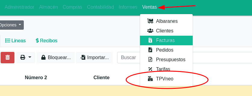 Com configurar el TPV