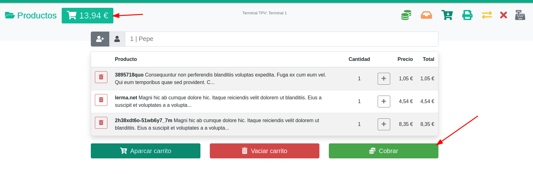Com configurar el TPV