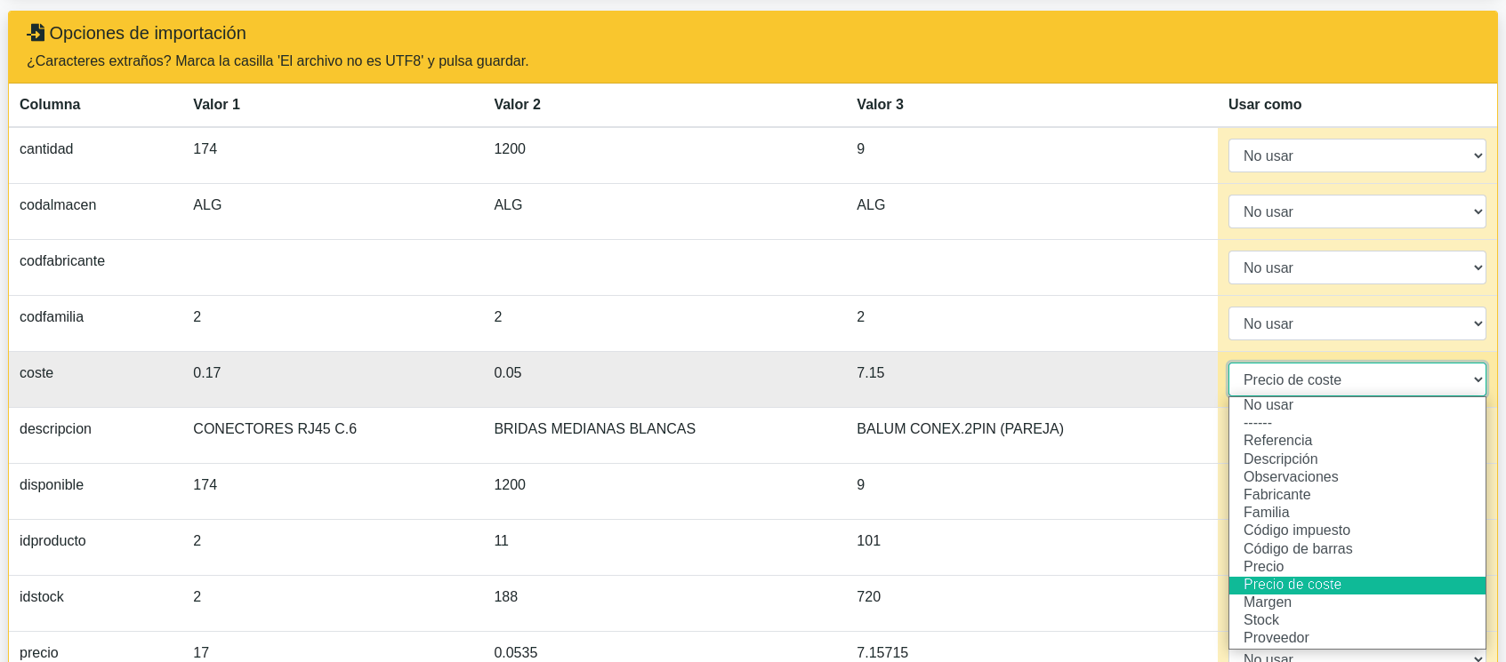 Com copiar productes d'Excel a gestioerp.cat