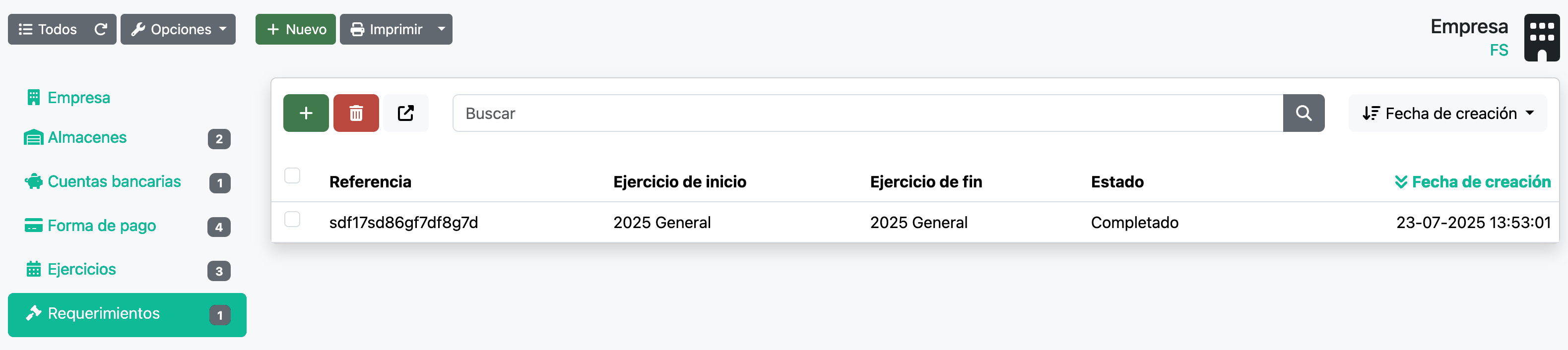Com crear i enviar un requeriment