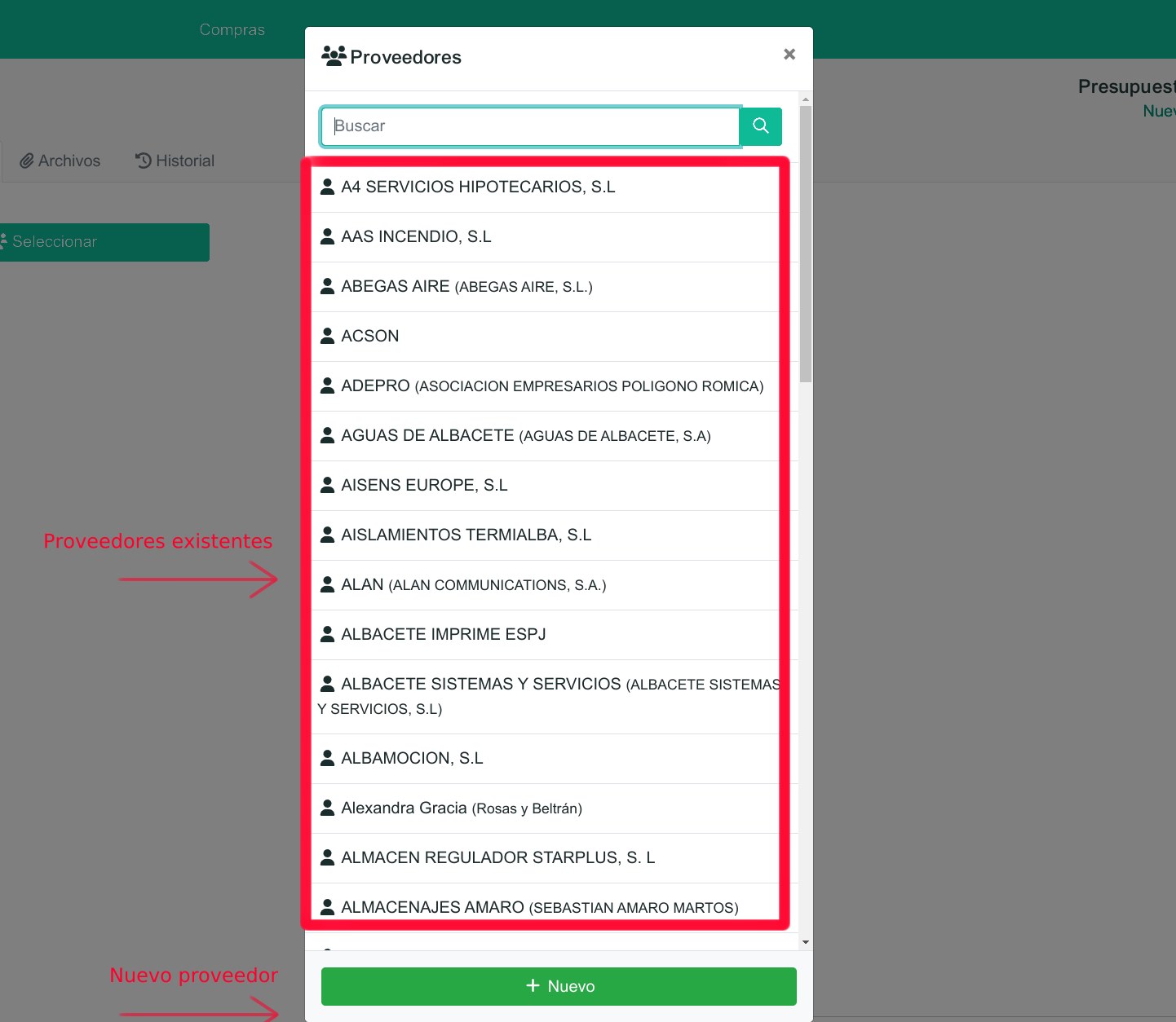 Com registrar un albarà de compra