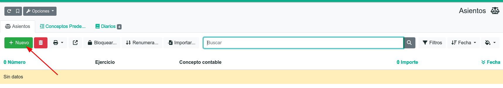 Com fer un assentament comptable