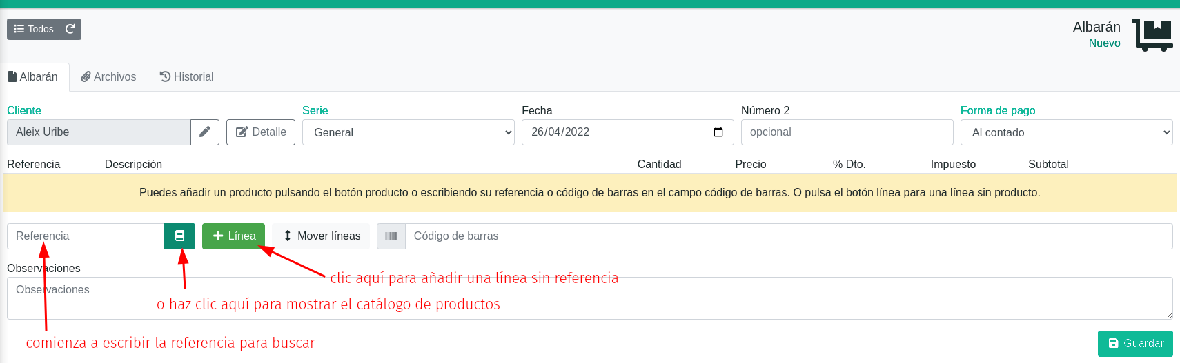 Cómo hacer una factura de venta