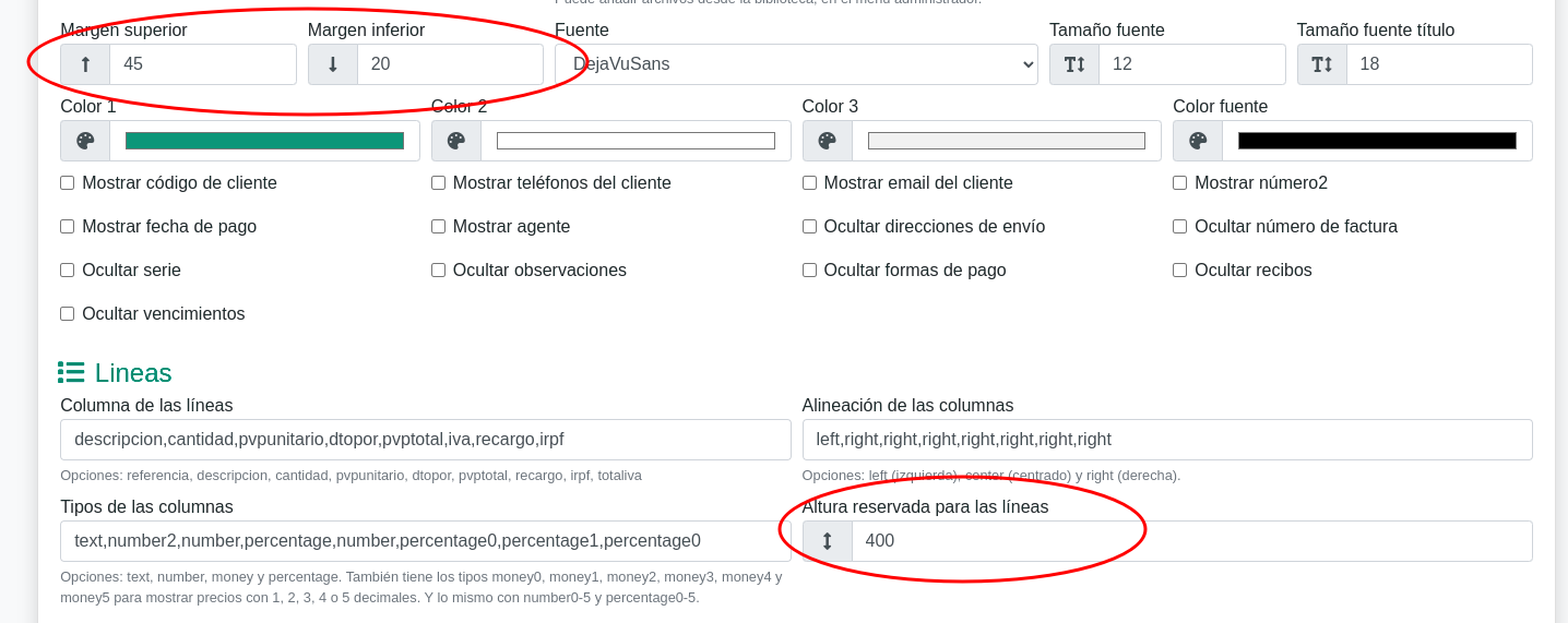 Plantilla compacta amb QR