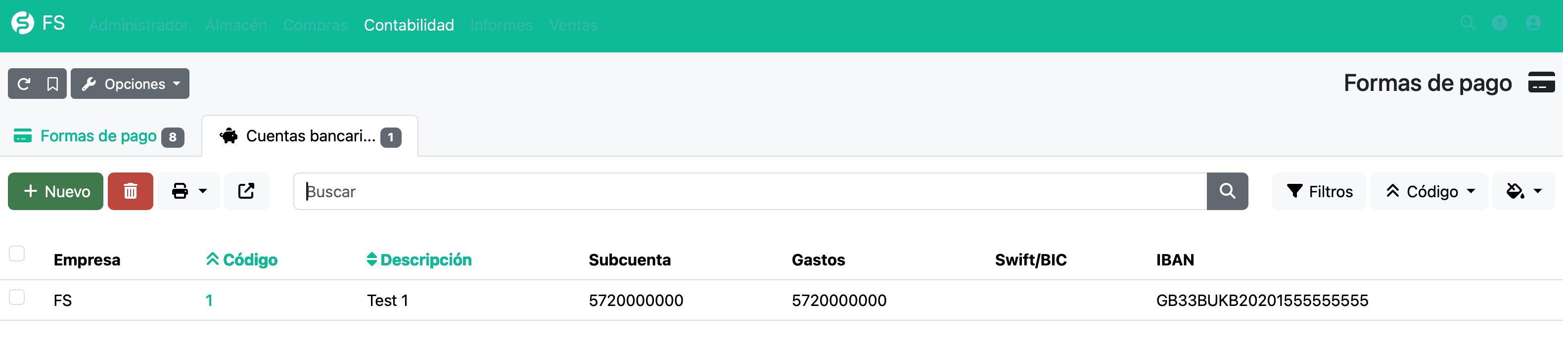 Configuració prèvia de remeses
