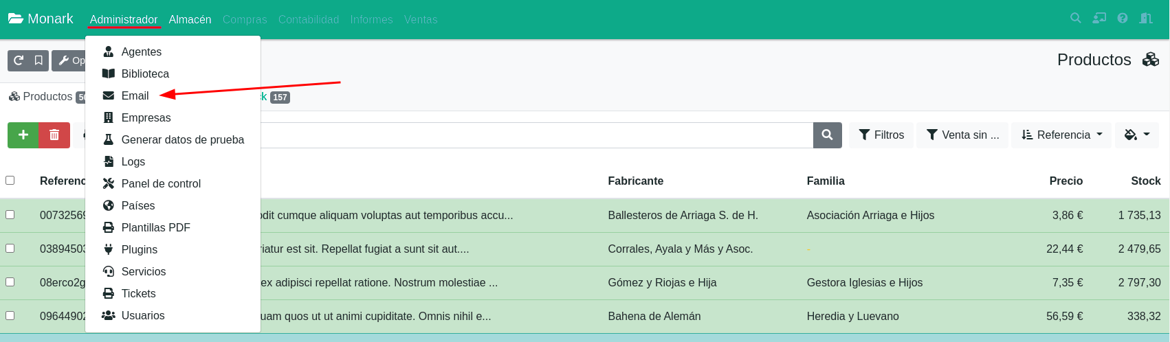 Programar l'enviament