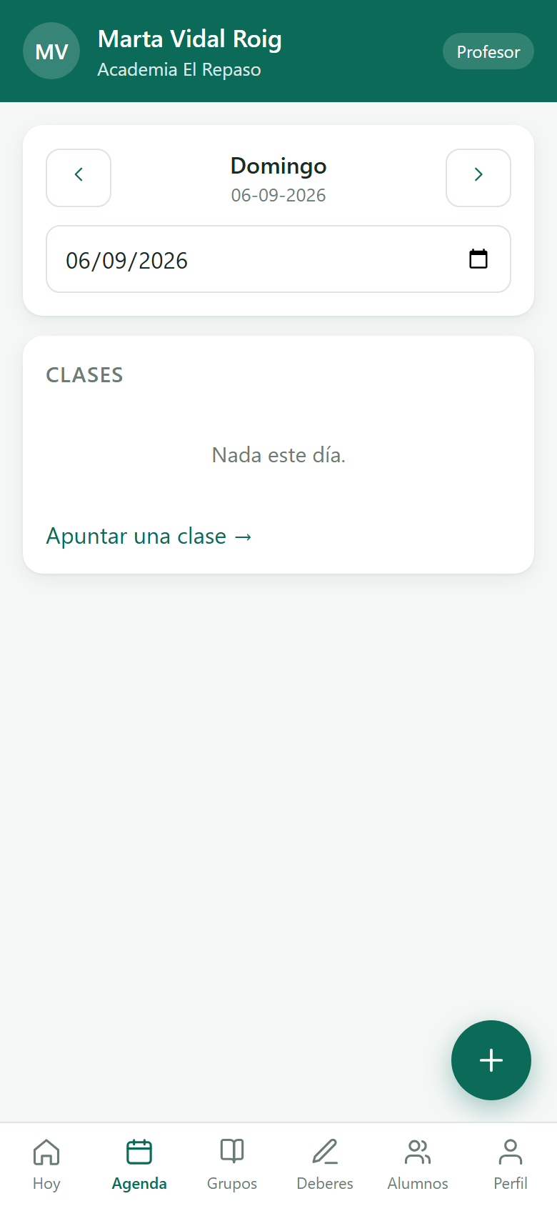 L'app del professor: passar llista des del mòbil