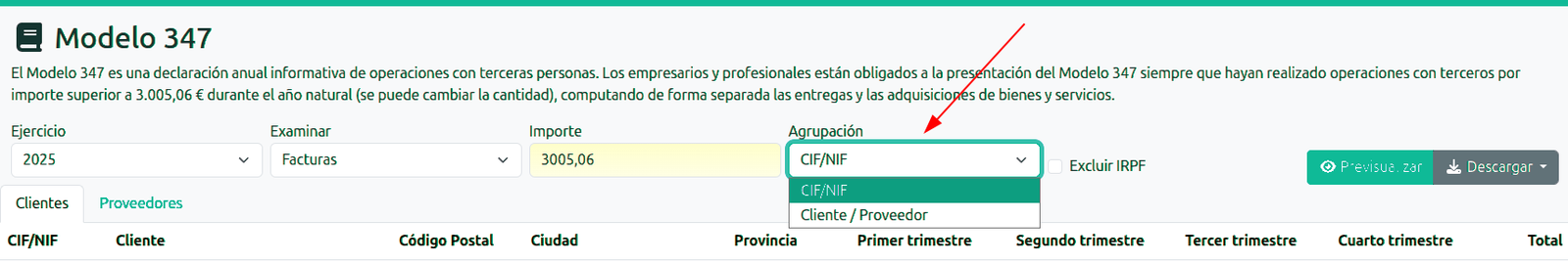 Com fer el model 347