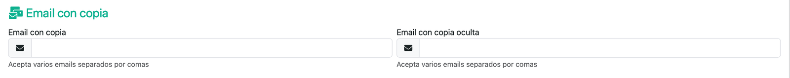 Còpies automàtiques (CC i CCO)