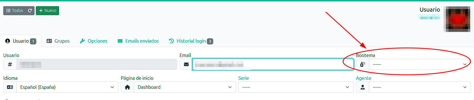 Personalizar el diseño del programa