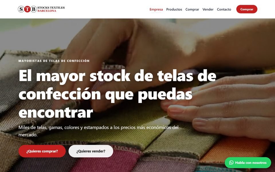 Stocks Textiles Barcelona