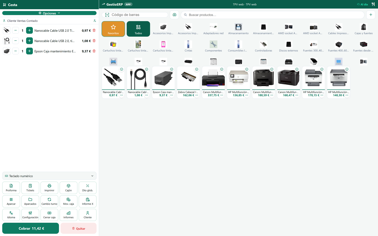Tiendas de informatica · Tapik