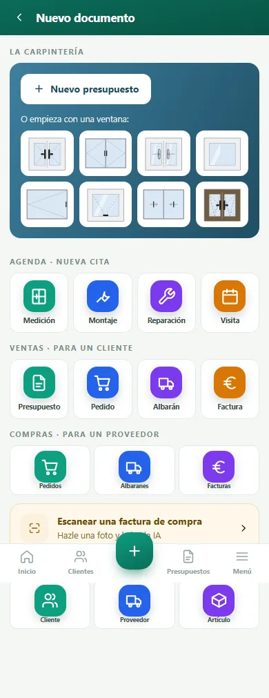 El botó + al mòbil